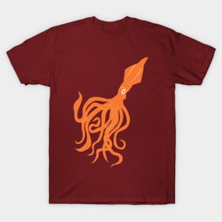 Orange Squid T-Shirt